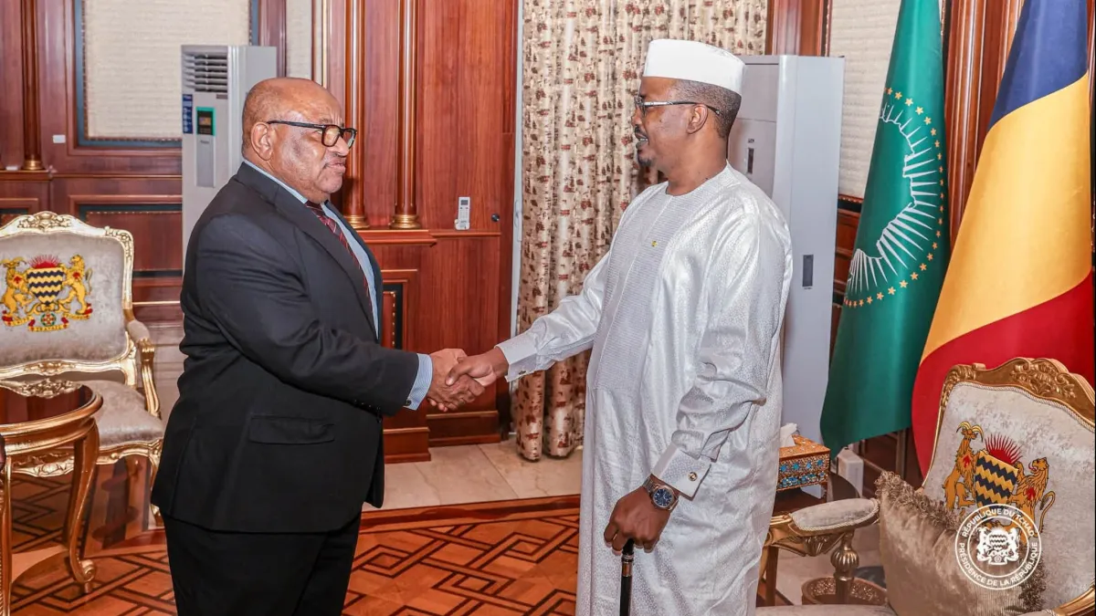 SRSG Souef et PR Deby