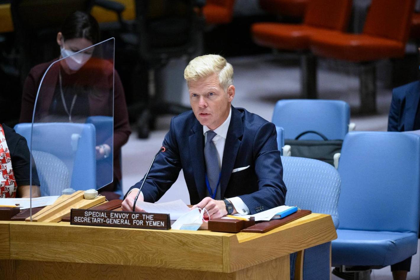 Special Envoy Hans Grundberg 