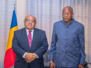 SRSG Souef et Mediateur Kebzabo_Tchad